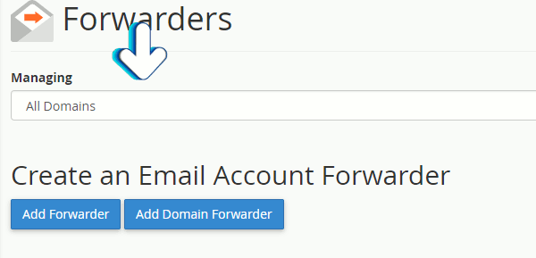 Where to change domain for desired email address Where to change domain for desired email address