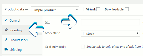 Add ID to Woocommerce product