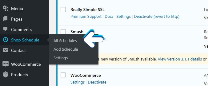 Woocommerce Open Close Menu