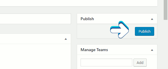 publish button publish button